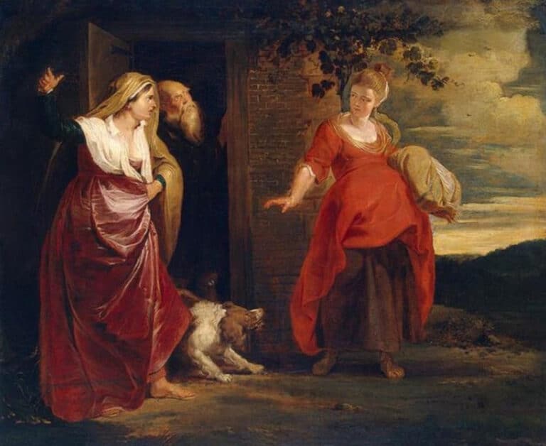Hagar quitte la maison d’Abraham – Peter Paul Rubens Peter Paul Rubens
