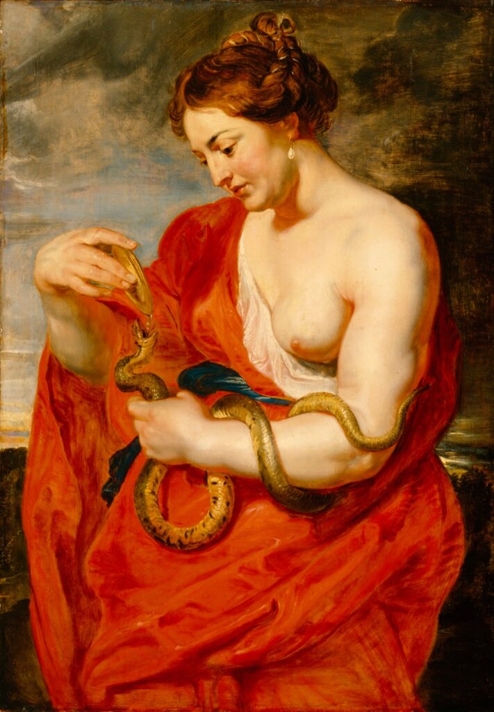 Hygeia, déesse de la santé – Peter Paul Rubens Peter Paul Rubens