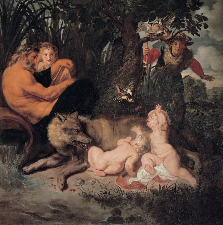 La découverte de Romulus et Remus – Peter Paul Rubens Peter Paul Rubens