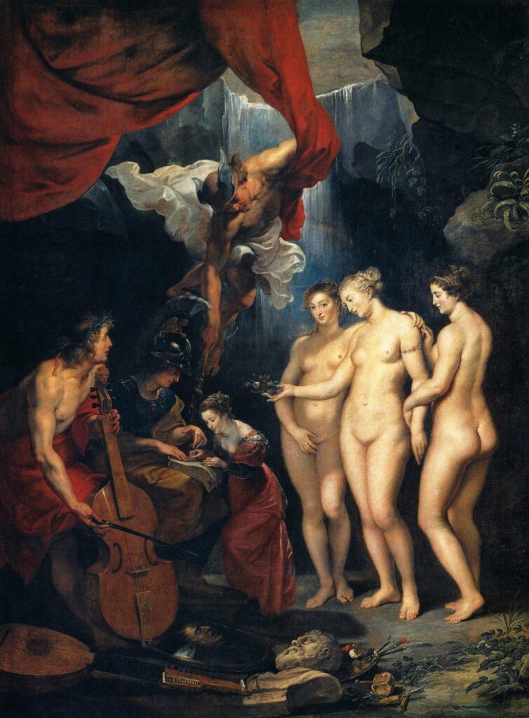 L’éducation de la princesse. (Le cycle de Marie de Médicis) – Peter Paul Rubens Peter Paul Rubens