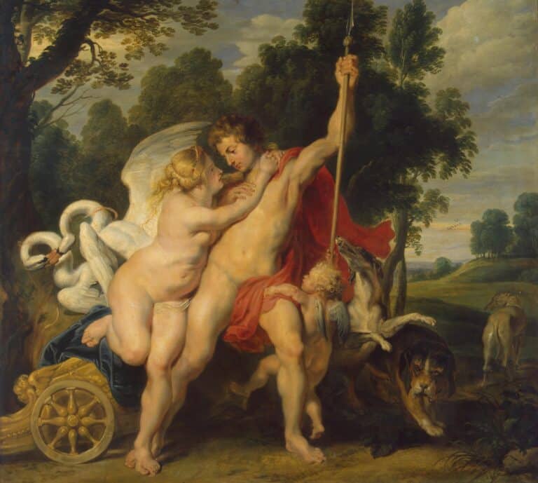 Vénus et Adonis – Peter Paul Rubens Peter Paul Rubens