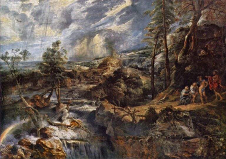 Paysage avec Philemon et Baucis – Peter Paul Rubens Peter Paul Rubens