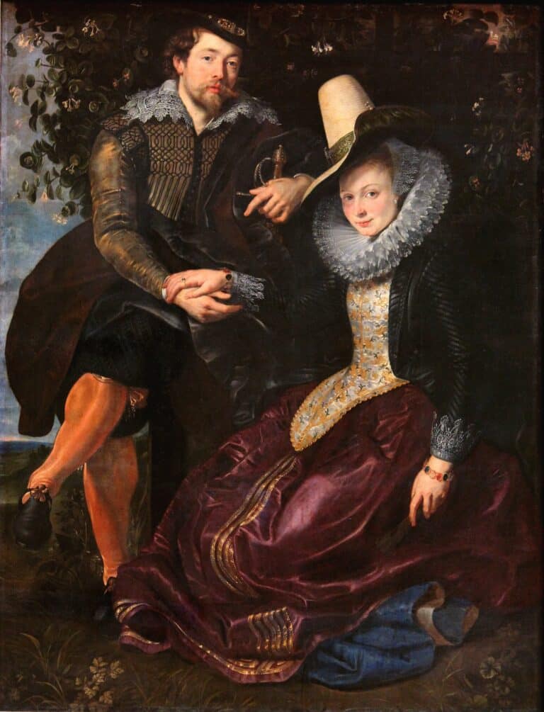 Sous la tonnelle de chèvrefeuille – Peter Paul Rubens Peter Paul Rubens