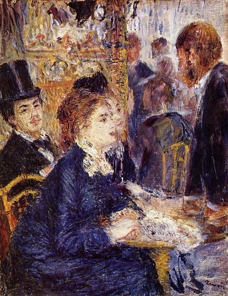 Au Café – Pierre-Auguste Renoir Pierre-Auguste Renoir