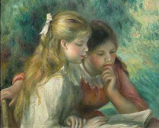 La Lecture – Pierre-Auguste Renoir Pierre-Auguste Renoir