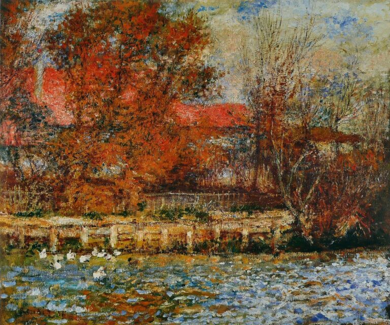 La Mare aux canards – Pierre-Auguste Renoir Pierre-Auguste Renoir