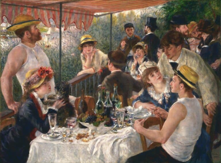Le Déjeuner des canotiers – Pierre-Auguste Renoir Pierre-Auguste Renoir