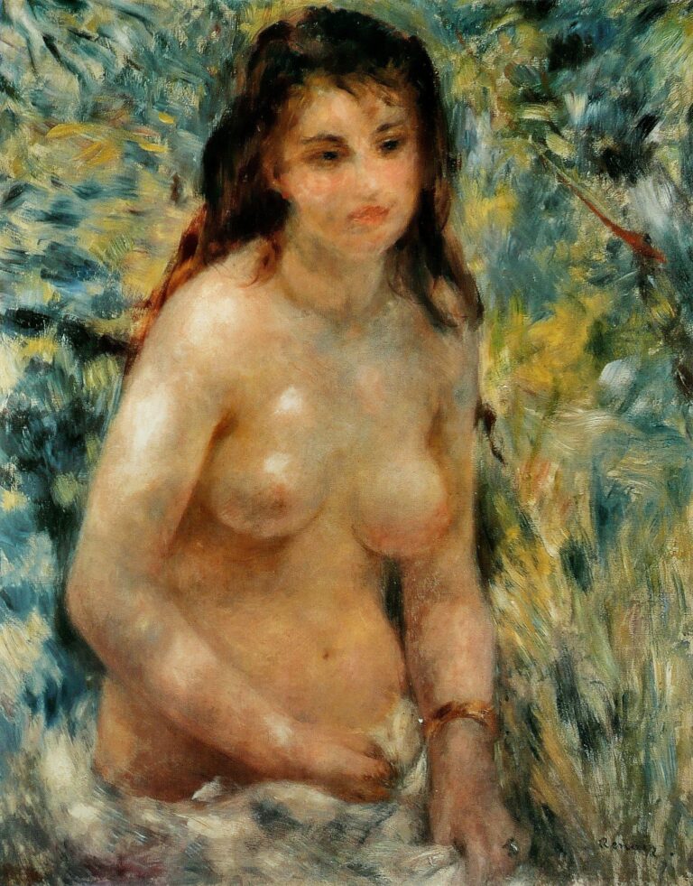 Torse d’une femme au soleil – Pierre-Auguste Renoir Pierre-Auguste Renoir