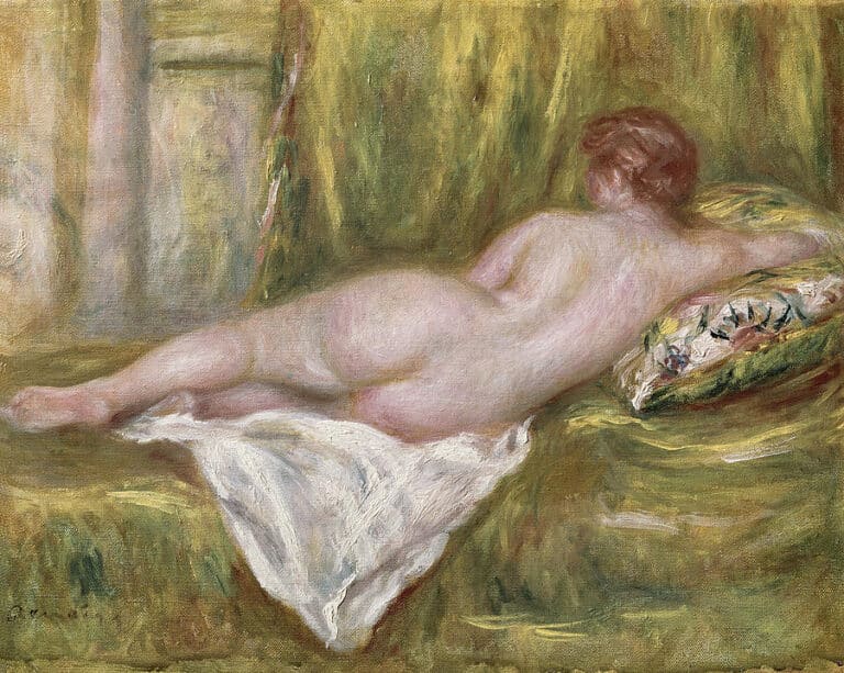 Nu couché vu de dos – Pierre-Auguste Renoir Pierre-Auguste Renoir