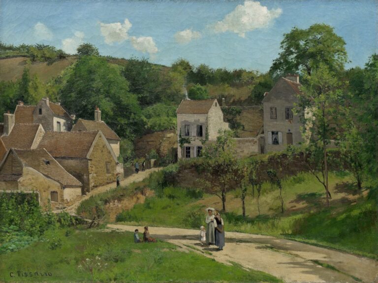 l’Hermitage Pontoise – Camille Pissarro Camille Pissarro