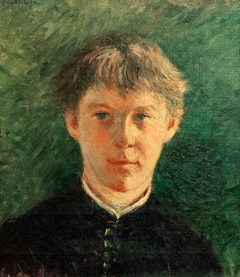 Portrait d’un écolier – Caillebotte Gustave Caillebotte