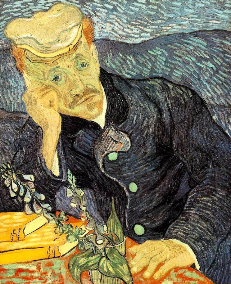 Portrait du docteur Gachet – Van Gogh Tableaux Populaires