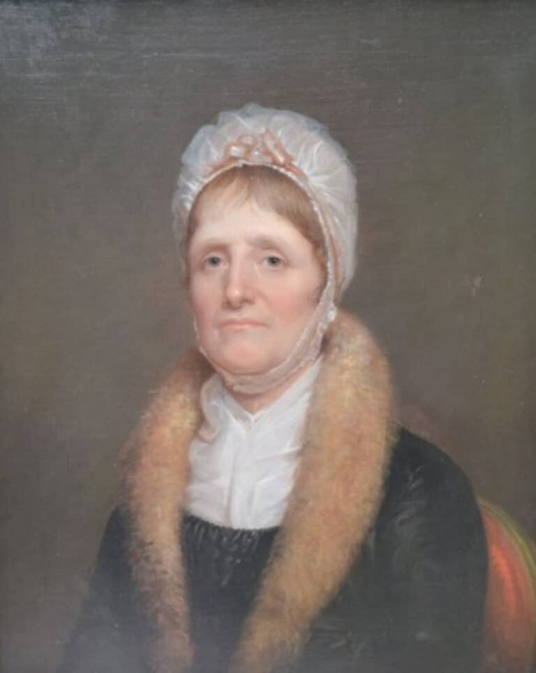Portrait de Margaret Irvine Miller – Rembrandt Peale Rembrandt Peale