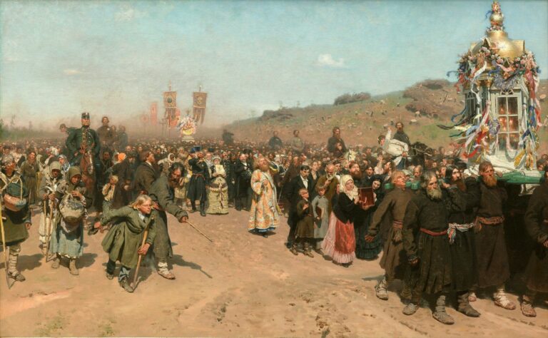 Procession religieuse dans la province de Kursk – Ilya Repin Ilya Repin