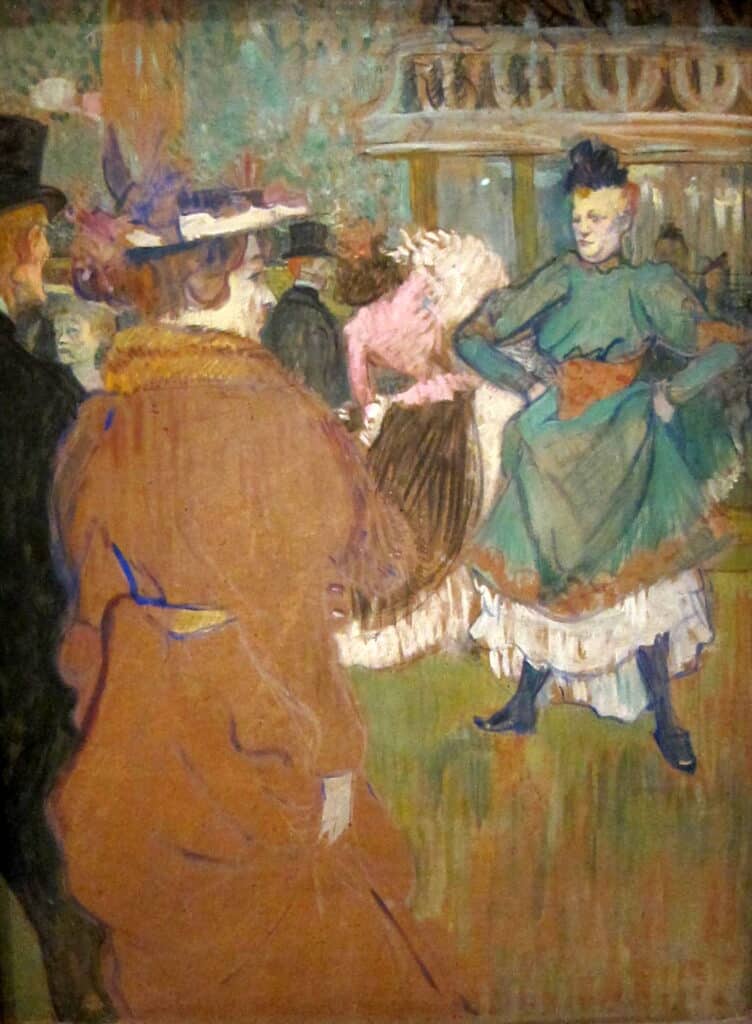 Quadrille dans le Moulin Rouge – Toulouse Lautrec Henri de Toulouse-Lautrec