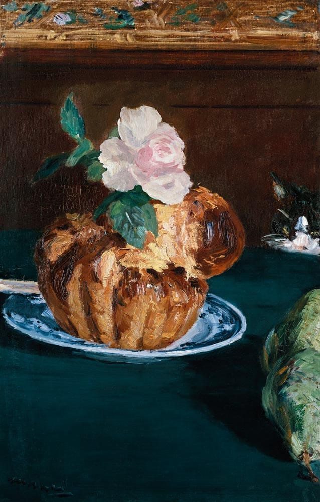 Nature morte avec des brioches – Edouard Manet Édouard Manet