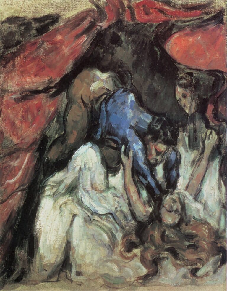 La femme étranglée – Paul Cézanne Paul Cézanne