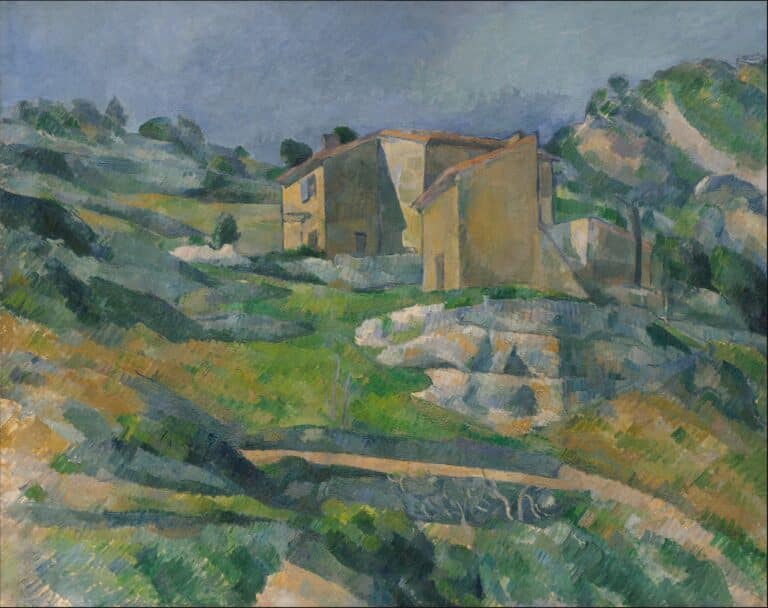 Maisons en Provence : La vallée des Riaux près de l’Estaque – Paul Cézanne Paul Cézanne