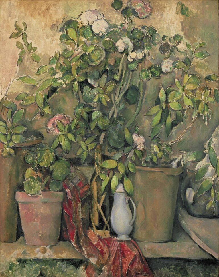 Pots en terre cuite et fleurs – Paul Cézanne Paul Cézanne