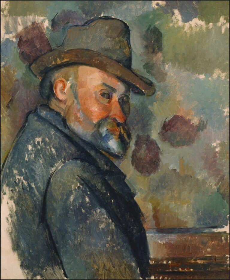 Autoportrait au chapeau – Paul Cézanne Paul Cézanne