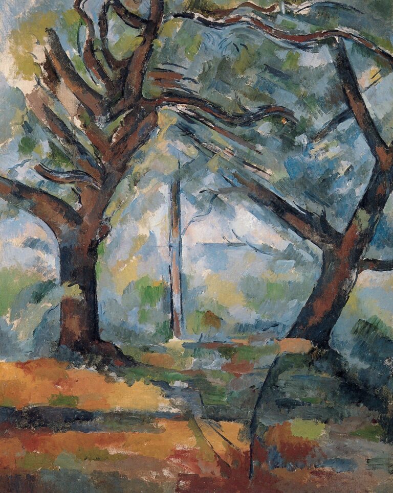 Grands arbres – Paul Cézanne Paul Cézanne