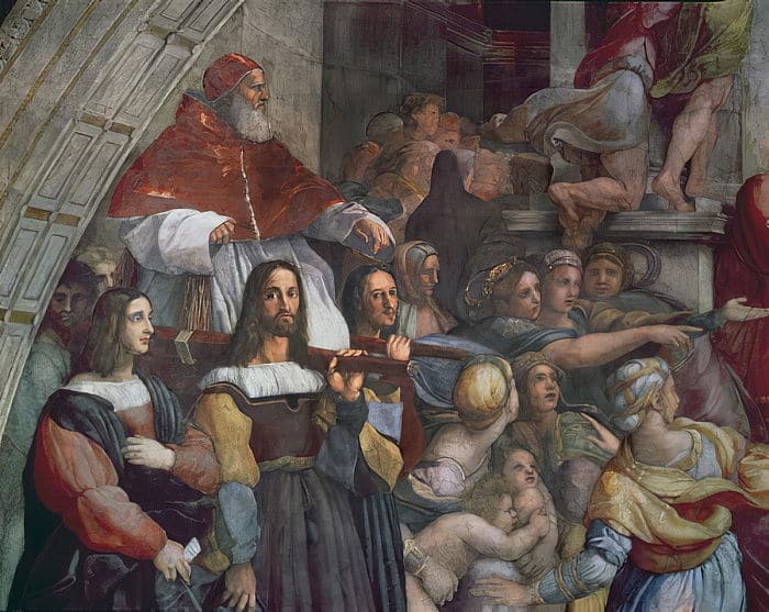 Expulsion d’Héliodore du temple – Raphaël (peintre) Raffaello Sanzio