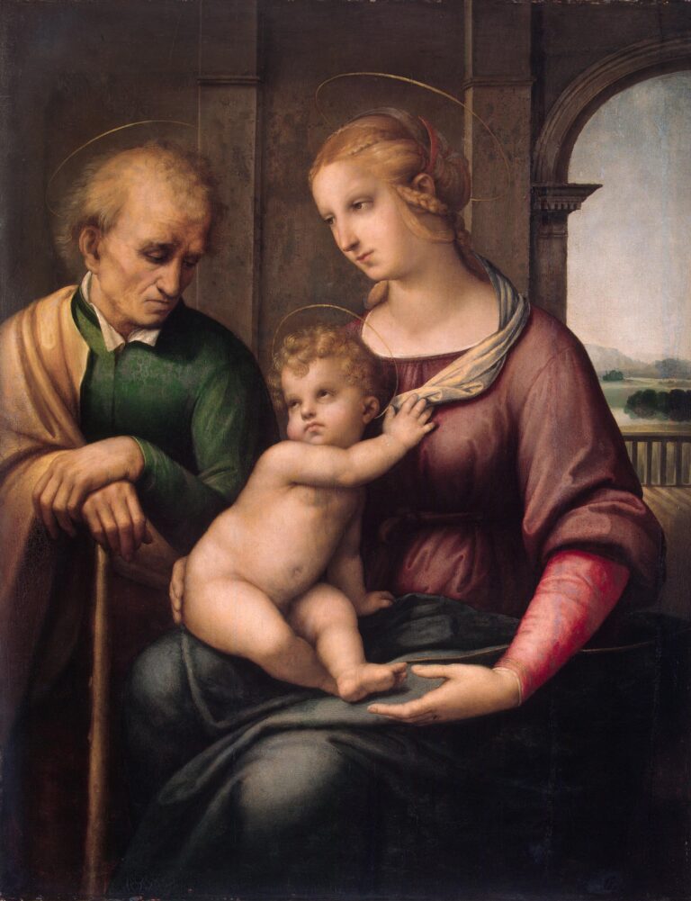 La Sainte Famille – Raphaël (peintre) Raffaello Sanzio