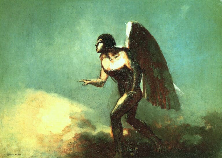 L’homme ailé – Odilon redon Odilon Redon