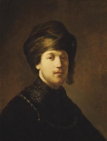 Jeune Oriental – Rembrandt van Rijn Rembrandt van Rijn