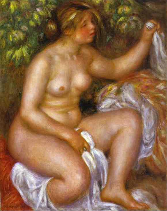 La sortie du bain – Pierre-Auguste Renoir Pierre-Auguste Renoir