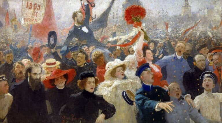 Manifestation du 17 octobre 1905 – Ilya Repin Ilya Repin