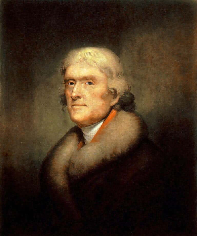 Portrait de Thomas Jefferson, 1805 – Rembrandt Peale Rembrandt Peale