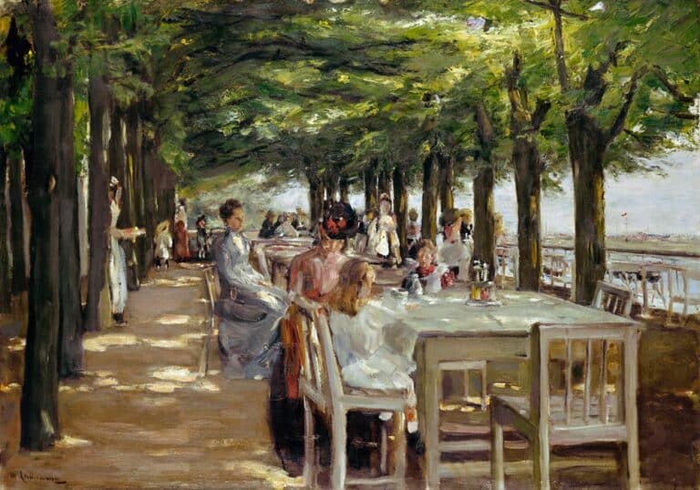 Restaurant Jacob à Nienstedten sur Elbe – Max Liebermann Max Liebermann