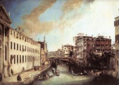 Vue de Venise : Rio dei Mendicanti – Giovanni Antonio Canal Giovanni Antonio Canal