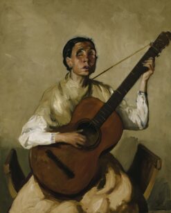 Chanteur espagnol aveugle – Robert Henri Robert Henri