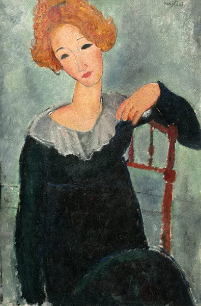 Femme rousse 1917 – Amedeo Modigliani Amedeo Modigliani