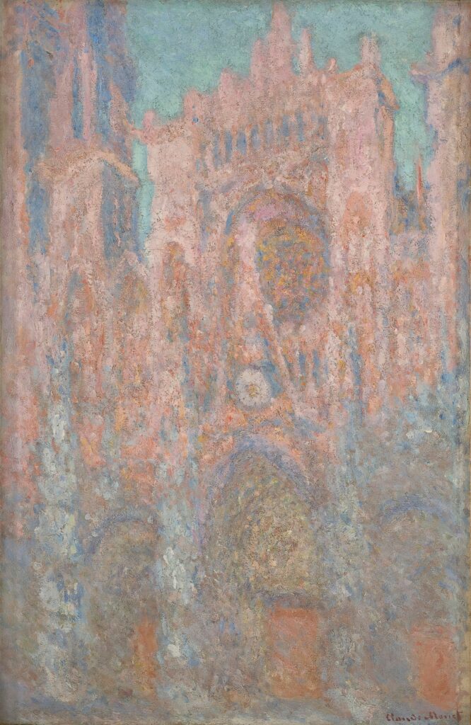 La Cathédrale de Rouen (W1329) – Claude Monet Cathédrales de Rouen de Claude Monet