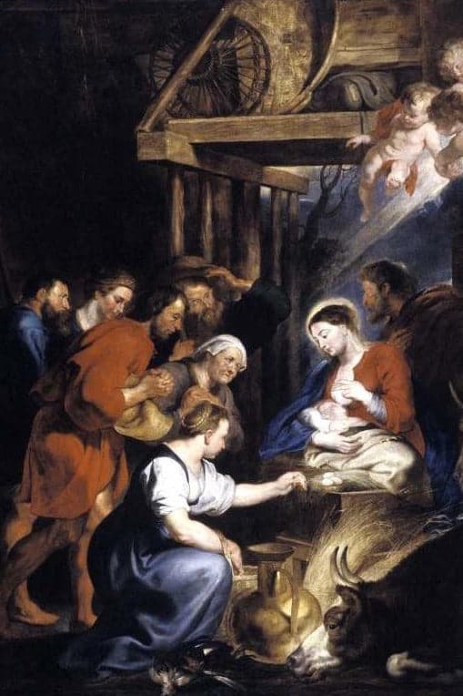 Adoration des bergers – Peter Paul Rubens Peter Paul Rubens