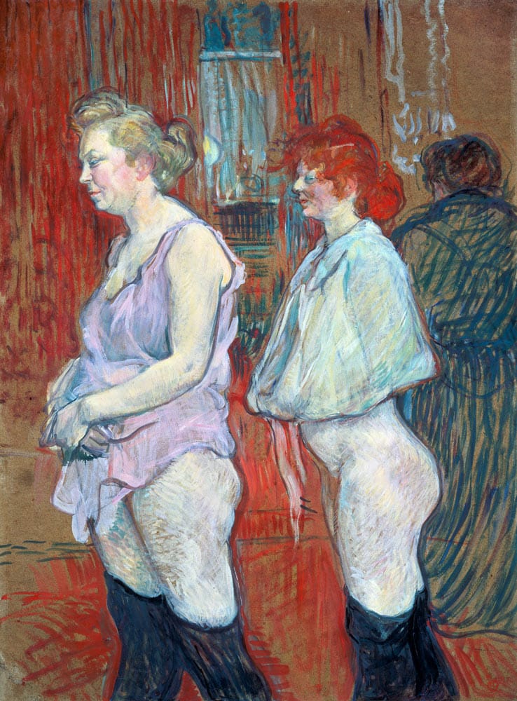 Rue des Moulins – Toulouse Lautrec Henri de Toulouse-Lautrec