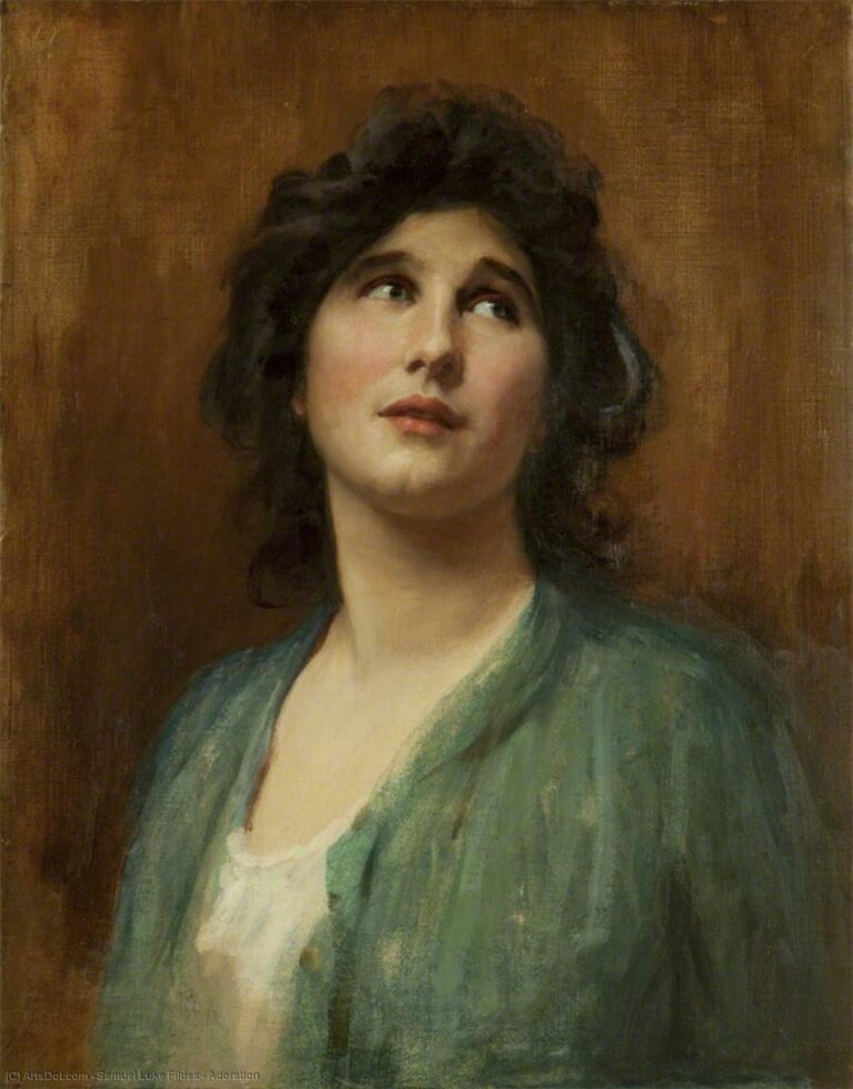 Adoration – Luke Fildes Luke Fildes