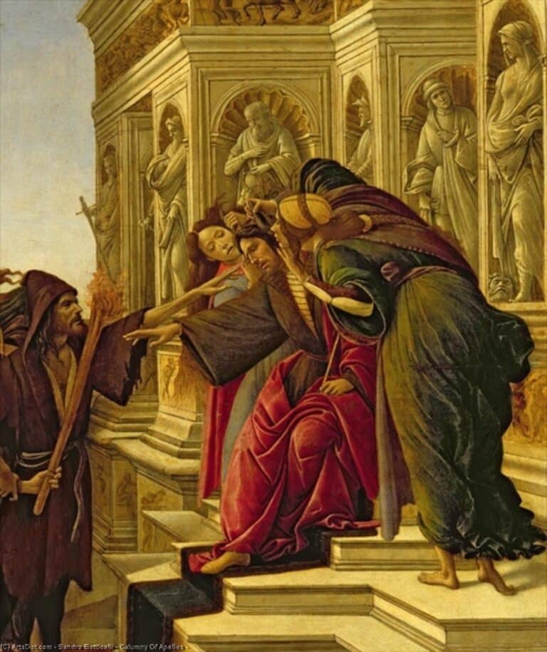 Calomnie d’Apelles, 1497-98 (détail de 209275) – Sandro Botticelli Sandro Botticelli