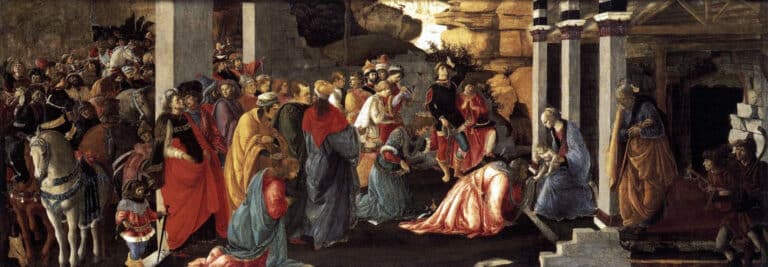 Adoration des trois rois mages – Sandro Botticelli Sandro Botticelli