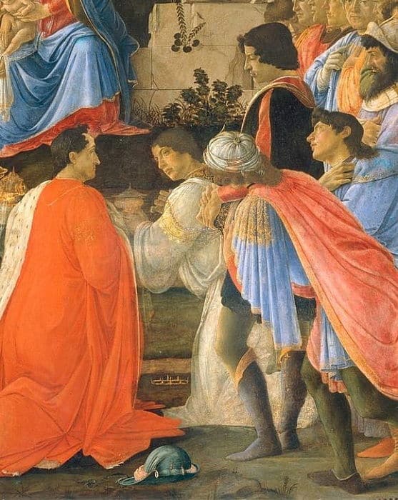 Adoration des Rois, Det – Sandro Botticelli Sandro Botticelli