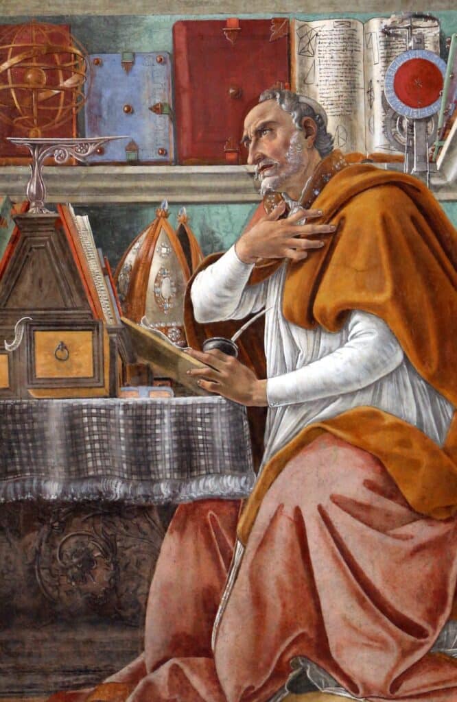 Saint Augustin dans sa cellule – Sandro Botticelli Sandro Botticelli