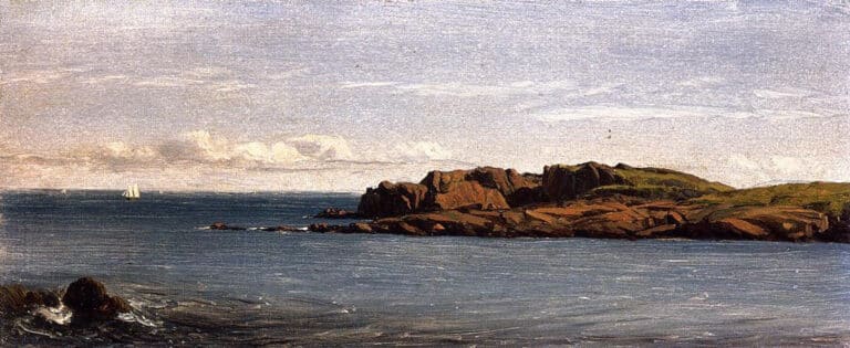 Étude sur la côte du Massachusetts – Sanford Robinson Gifford Sanford Robinson Gifford
