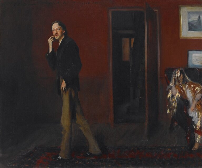 Robert Louis Stevenson et sa femme – John Singer Sargent John Singer Sargent