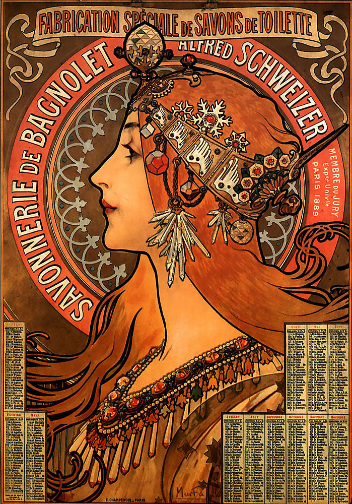 Savonnerie de bagnolet – Mucha Alphonse Mucha