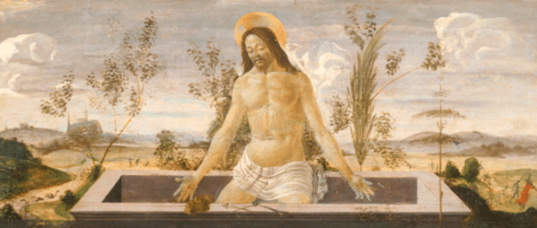 Le Christ dans le tombeau – Sandro Botticelli Sandro Botticelli