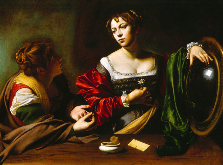 Marthe et Marie-Madeleine – Caravage Le Caravage