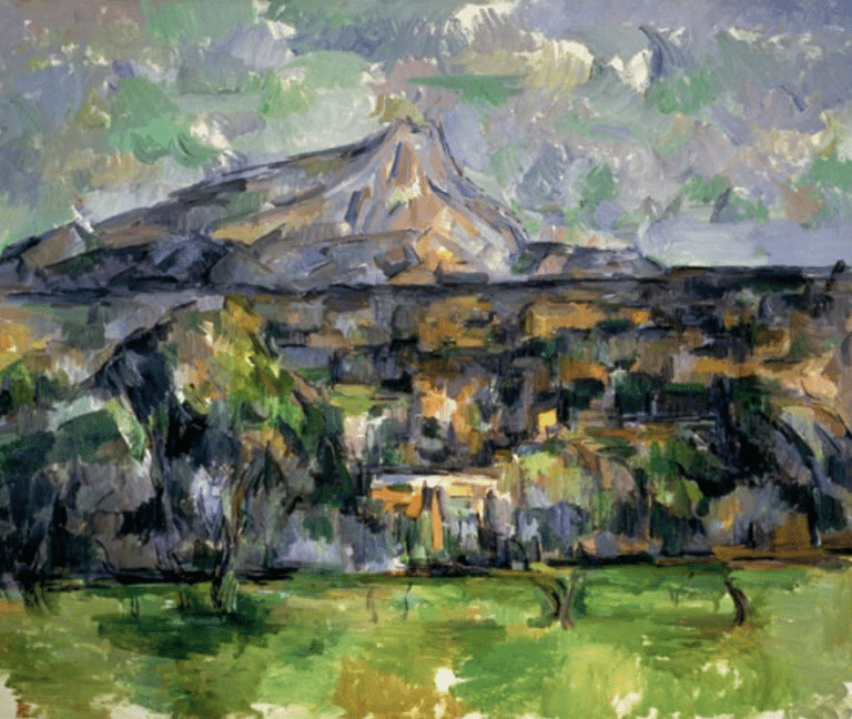 Le Mont Sainte-Victoire – Paul Cézanne Mont Sainte-Victoire de Paul Cézanne